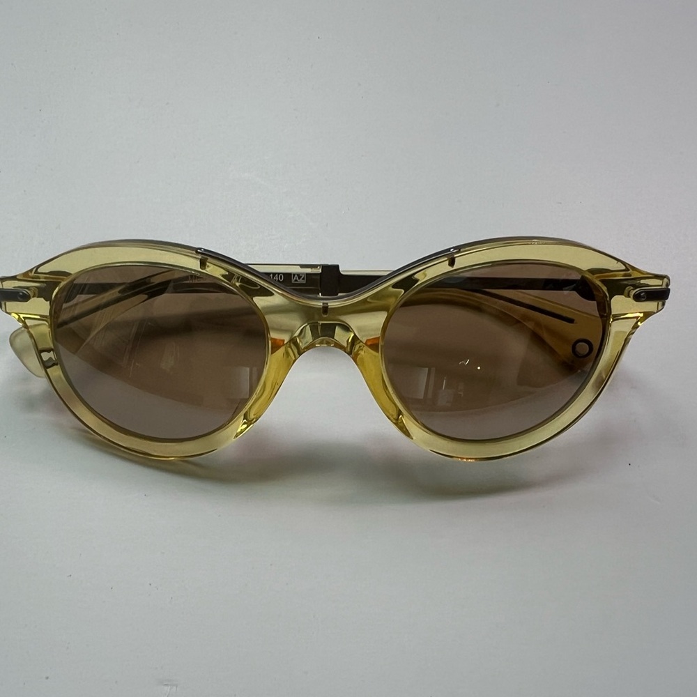 NWOT Moncler yellow sunglasses